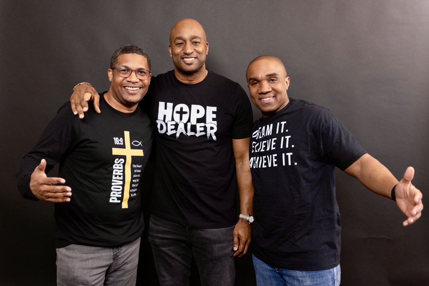 Kecalf Bailey, Tony Dixon, and Eric McCalpine
